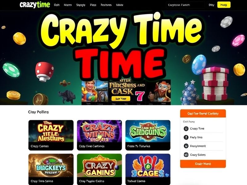 Explore verified Crazy Time sites for real money play. Get expert reviews, gameplay strategies, and live dealer insights for this thrilling casino game.